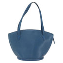 LOUIS VUITTON Epi Saint Jacques Shopping Shoulder Bag Blue M52275 LV Auth th6550-2