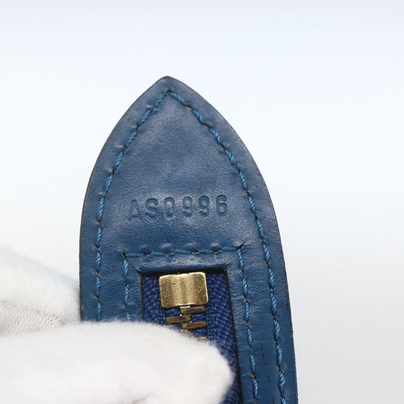 LOUIS VUITTON Epi Saint Jacques Shopping Shoulder Bag Blue M52275 LV Auth th6550