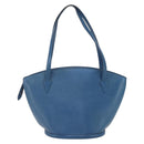 LOUIS VUITTON Epi Saint Jacques Shopping Shoulder Bag Blue M52275 LV Auth th6550-3