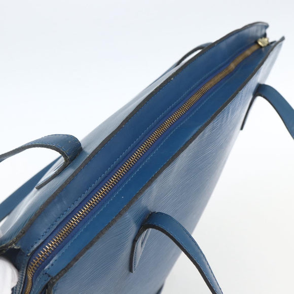 LOUIS VUITTON Epi Saint Jacques Shopping Shoulder Bag Blue M52275 LV Auth th6550