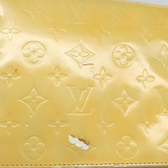 LOUIS VUITTON Monogram Vernis Thompson Street Bag Gris M91008 LV Auth th6553