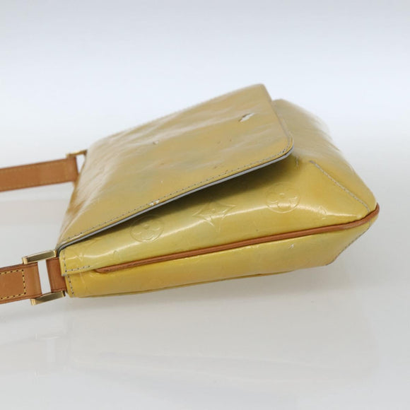 LOUIS VUITTON Monogram Vernis Thompson Street Bag Gris M91008 LV Auth th6553