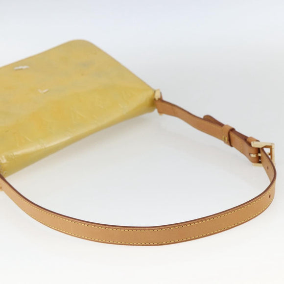 LOUIS VUITTON Monogram Vernis Thompson Street Bag Gris M91008 LV Auth th6553