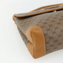 GUCCI Micro GG Supreme Shoulder Bag PVC Beige Gold 007 56 0087 Auth th6555-15