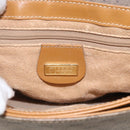 GUCCI Micro GG Supreme Shoulder Bag PVC Beige Gold 007 56 0087 Auth th6555-17