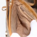GUCCI Micro GG Supreme Shoulder Bag PVC Beige Gold 007 56 0087 Auth th6555-20