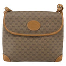 GUCCI Micro GG Supreme Shoulder Bag PVC Beige Gold 007 56 0087 Auth th6555-13