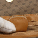 GUCCI Micro GG Supreme Shoulder Bag PVC Beige Gold 007 56 0087 Auth th6555-12