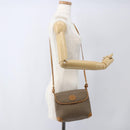 GUCCI Micro GG Supreme Shoulder Bag PVC Beige Gold 007 56 0087 Auth th6555-22