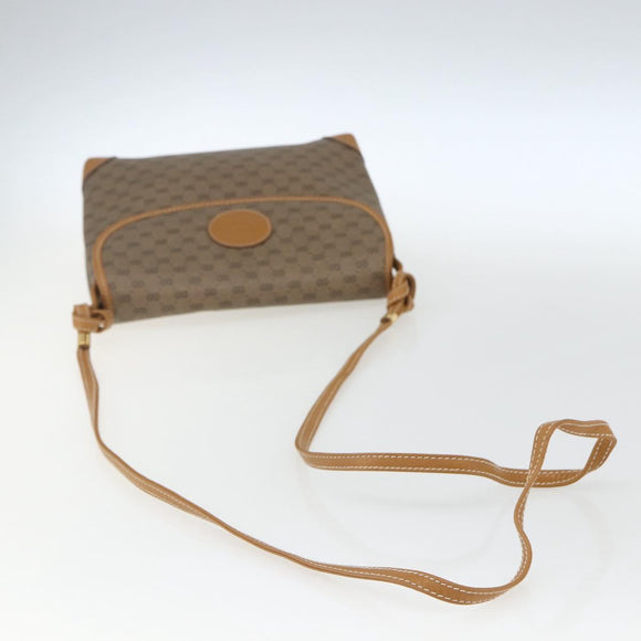 GUCCI Micro GG Supreme Shoulder Bag PVC Beige Gold 007 56 0087 Auth th6555