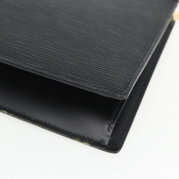 LOUIS VUITTON Epi Trousse Crete Pouch Black M48402 LV Auth th6556