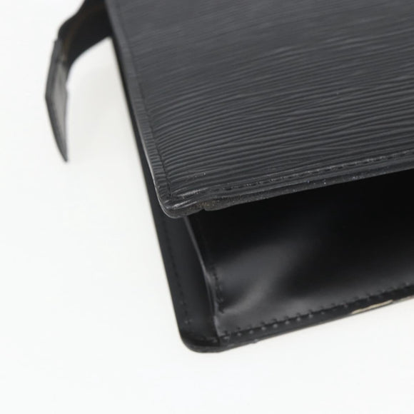 LOUIS VUITTON Epi Trousse Crete Pouch Black M48402 LV Auth th6556