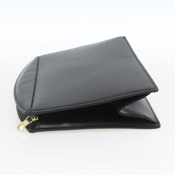 LOUIS VUITTON Epi Trousse Crete Pouch Black M48402 LV Auth th6556