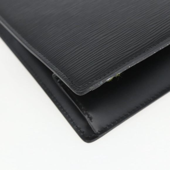 LOUIS VUITTON Epi Trousse Crete Pouch Black M48402 LV Auth th6556