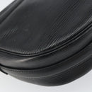 LOUIS VUITTON Epi Jeune Fille MM Shoulder Bag Black M52152 LV Auth th6558-17