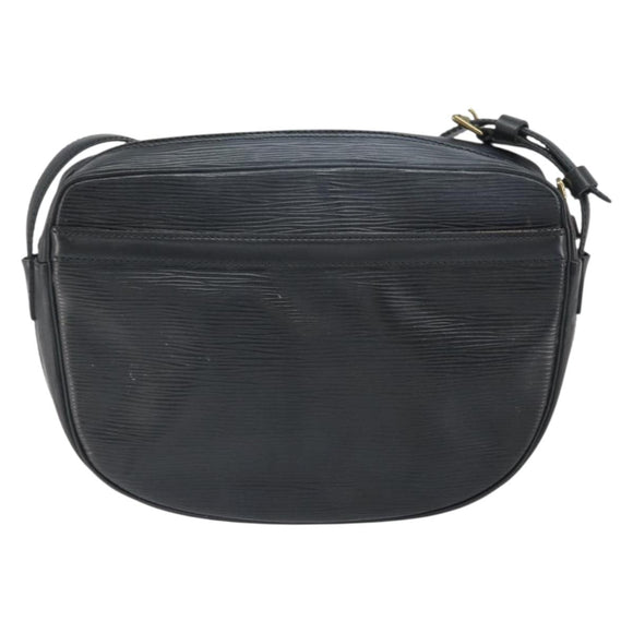 LOUIS VUITTON Epi Jeune Fille MM Shoulder Bag Black M52152 LV Auth th6558