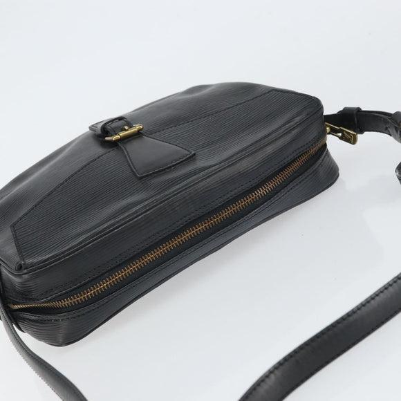 LOUIS VUITTON Epi Jeune Fille MM Shoulder Bag Black M52152 LV Auth th6558