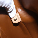 LOUIS VUITTON Monogram Vernis Houston Hand Bag Bronze M91122 LV Auth th6562-12