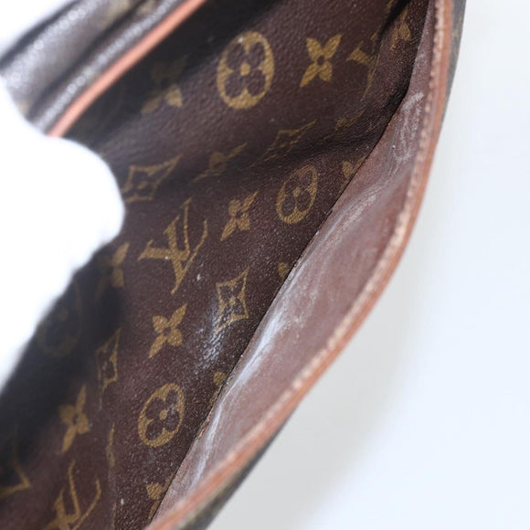 LOUIS VUITTON Monogram Compiegne 28 Clutch Bag M51845 LV Auth th6565