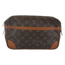 LOUIS VUITTON Monogram Compiegne 28 Clutch Bag M51845 LV Auth th6565-13