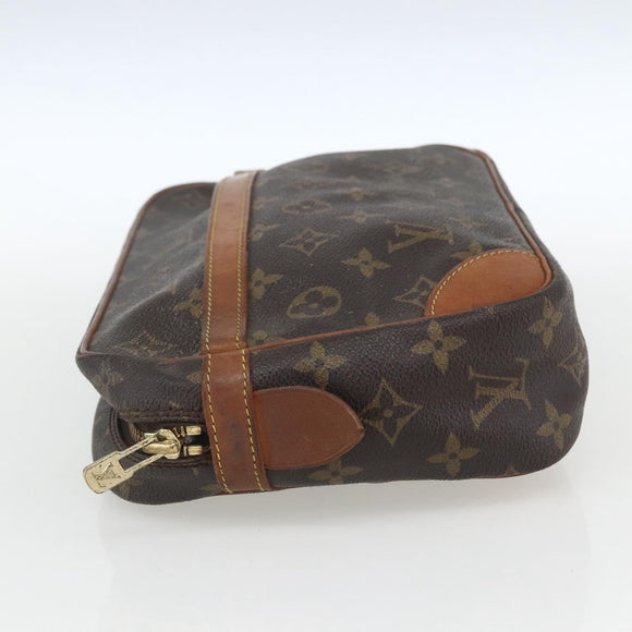 LOUIS VUITTON Monogram Compiegne 28 Clutch Bag M51845 LV Auth th6565