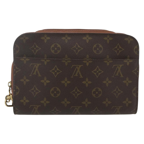LOUIS VUITTON Monogram Orsay Clutch Bag M51790 LV Auth th6568