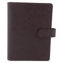 LOUIS VUITTON Taiga Agenda MM Day Planner Cover Acajou R20416 LV Auth th6572-13