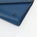LOUIS VUITTON Epi Art Deco Clutch Bag Blue M52635 LV Auth th6575-8