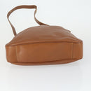 GUCCI Bamboo Shoulder Bag Leather 2way Brown Gold 001 1781 1577 Auth th6578-5