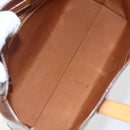 LOUIS VUITTON Monogram Vernis Reade PM Hand Bag Bronze M91146 LV Auth th6587-11