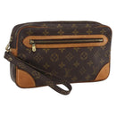 LOUIS VUITTON Monogram Marly Dragonne GM Clutch M51825 LV Auth th6591-1