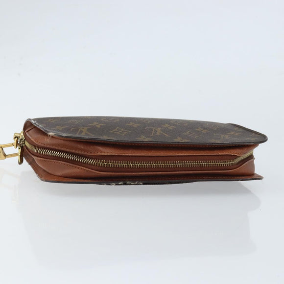 LOUIS VUITTON Monogram Orsay Clutch Bag M51790 LV Auth th6593