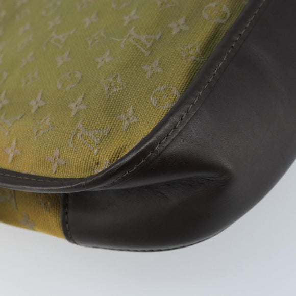 LOUIS VUITTON Monogram Mini Belanger Shoulder Bag TST Khaki M92673 Auth th6595