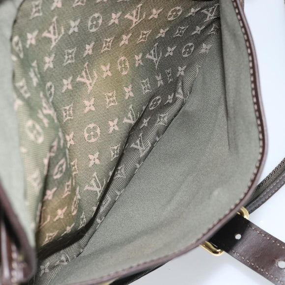 LOUIS VUITTON Monogram Mini Belanger Shoulder Bag TST Khaki M92673 Auth th6595