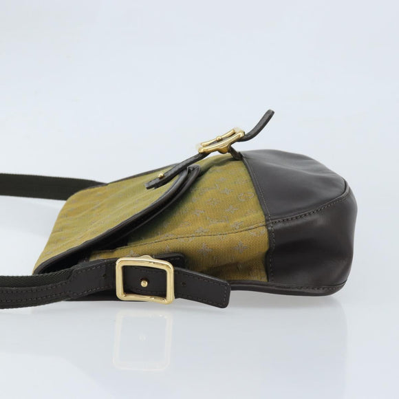 LOUIS VUITTON Monogram Mini Belanger Shoulder Bag TST Khaki M92673 Auth th6595