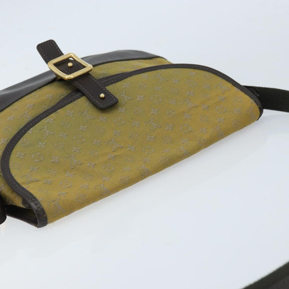 LOUIS VUITTON Monogram Mini Belanger Shoulder Bag TST Khaki M92673 Auth th6595