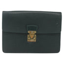 LOUIS VUITTON Taiga Pochette Kourad Clutch Bag Epicea M30194 LV Auth th6596-13