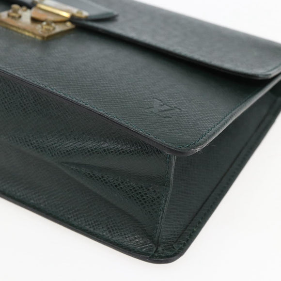 LOUIS VUITTON Taiga Pochette Kourad Clutch Bag Epicea M30194 LV Auth th6596