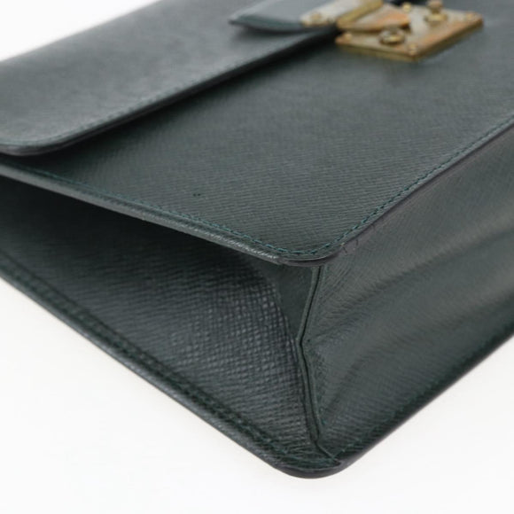 LOUIS VUITTON Taiga Pochette Kourad Clutch Bag Epicea M30194 LV Auth th6596