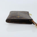 LOUIS VUITTON Monogram Bucket PM Accessory Pouch LV Auth th6599-3