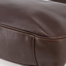 GUCCI Bamboo Shoulder Bag Leather 2way Brown Gold 001 1705 1577 Auth th6602-16