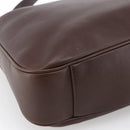GUCCI Bamboo Shoulder Bag Leather 2way Brown Gold 001 1705 1577 Auth th6602-17