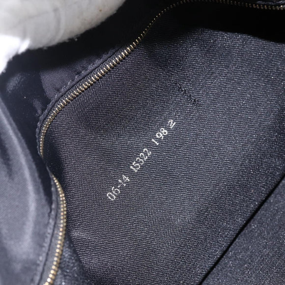 FENDI Tote Bag Nylon Black Gold Auth th6603
