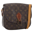 LOUIS VUITTON Monogram Saint Cloud GM Shoulder Bag M51242 LV Auth th6607-1