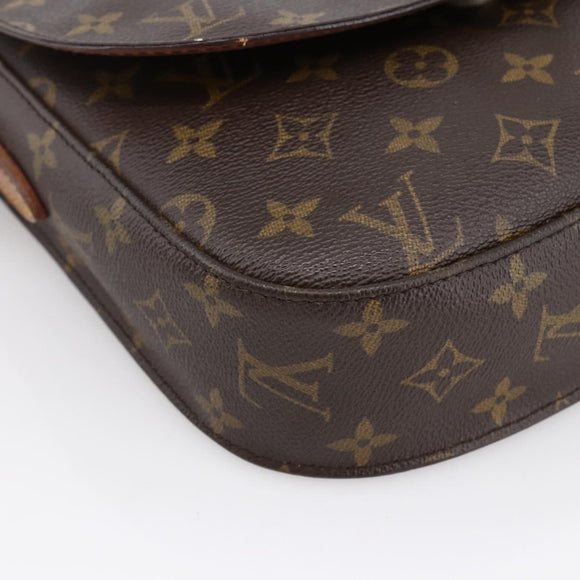 LOUIS VUITTON Monogram Saint Cloud GM Shoulder Bag M51242 LV Auth th6607