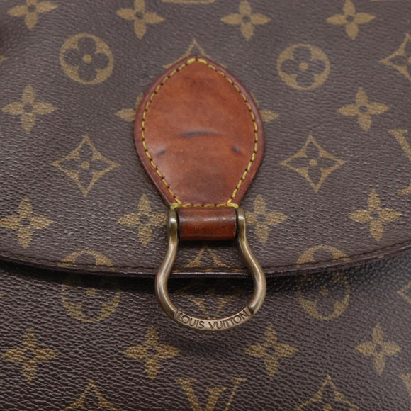 LOUIS VUITTON Monogram Saint Cloud GM Shoulder Bag M51242 LV Auth th6607