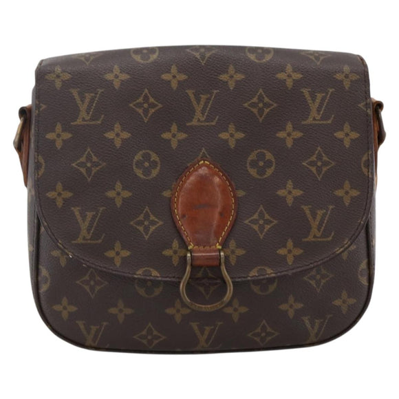 LOUIS VUITTON Monogram Saint Cloud GM Shoulder Bag M51242 LV Auth th6607