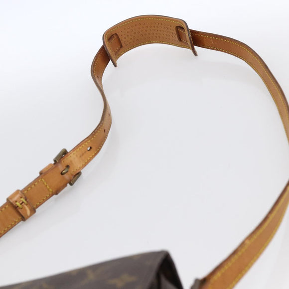 LOUIS VUITTON Monogram Saint Cloud GM Shoulder Bag M51242 LV Auth th6607