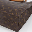 LOUIS VUITTON Monogram Sac Plat Hand Bag M51140 LV Auth th6610-15