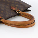 LOUIS VUITTON Monogram Sac Plat Hand Bag M51140 LV Auth th6610-7